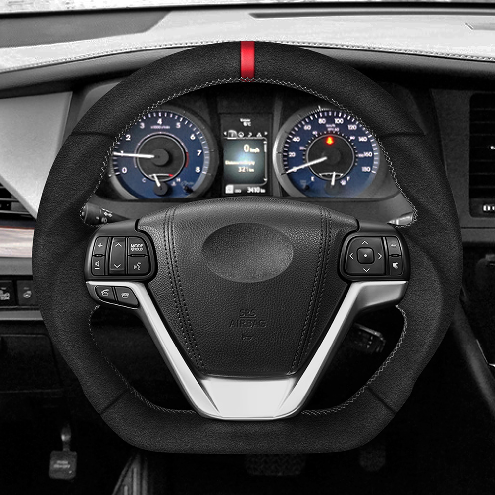 CEEHOR Steering Wheel Customisation Option – Coloured Centre Line for Nappa Leather / Alcantara Suede