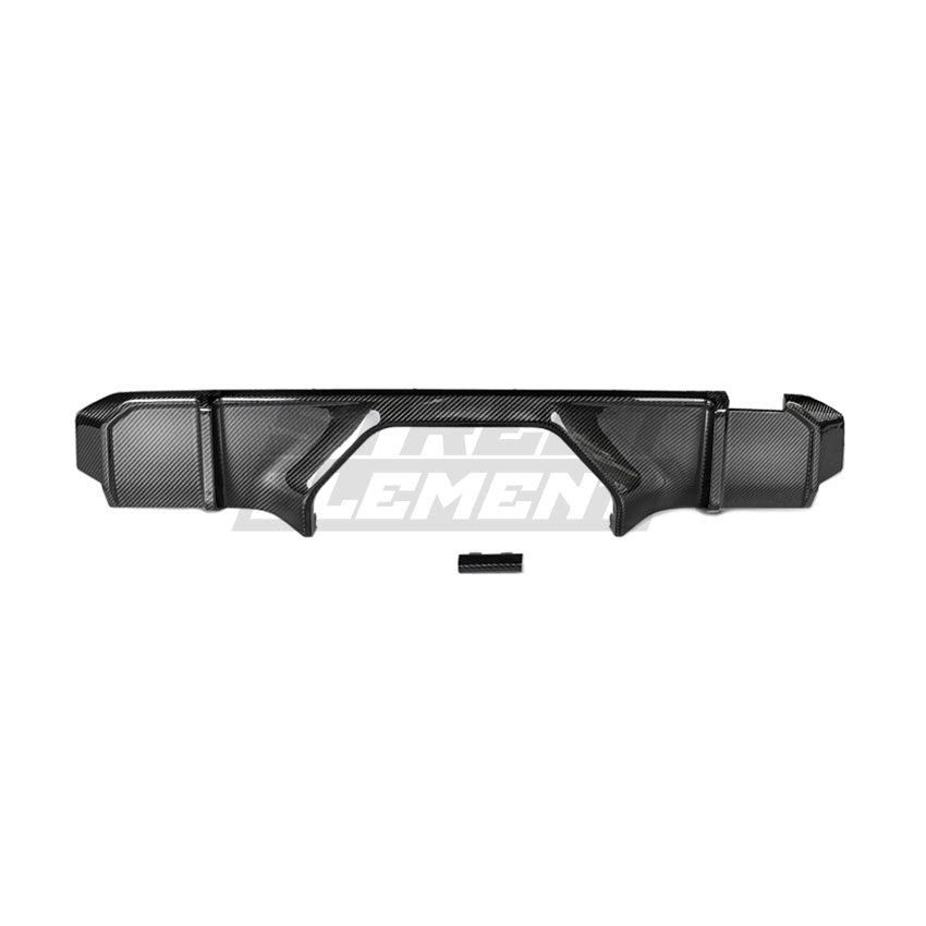 M PERFORMANCE (CENTRE EXHAUST OUTLET) Style Rear Diffuser For 2020+ BMW M3 G80/G81 & M4 G82/G83