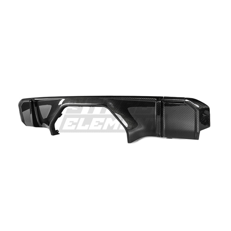 M PERFORMANCE (CENTRE EXHAUST OUTLET) Style Rear Diffuser For 2020+ BMW M3 G80/G81 & M4 G82/G83