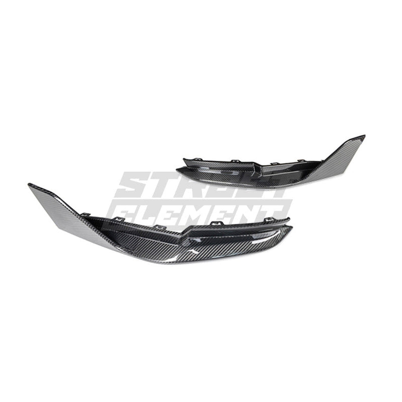 M PERFORMANCE Style Rear Side Splitters For 2021+ BMW M4 G82/G83