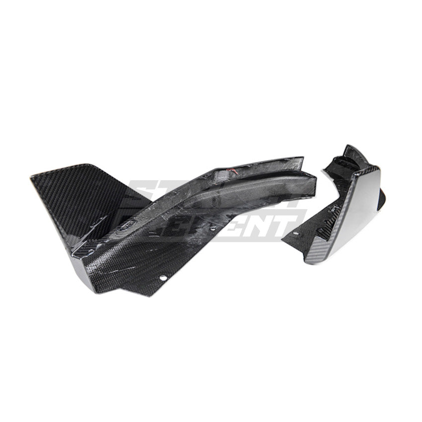 M PERFORMANCE Style Rear Side Splitters For 2020+ BMW M3 G80/G81