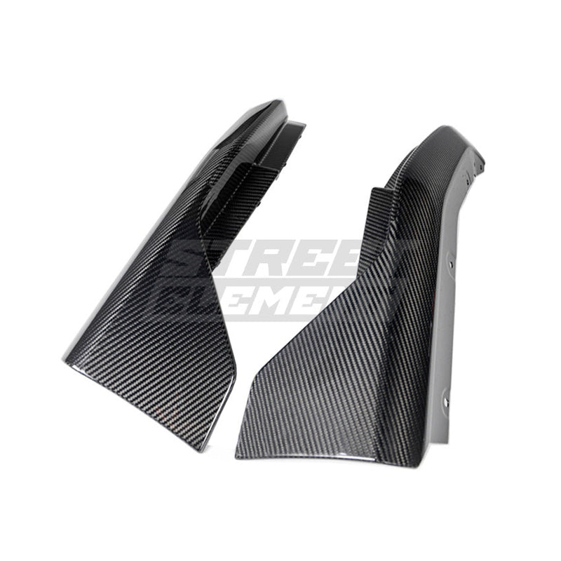 M PERFORMANCE Style Rear Side Splitters For 2021+ BMW M4 G82/G83