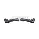 M PERFORMANCE Style Rear Side Splitters For 2020+ BMW M3 G80/G81
