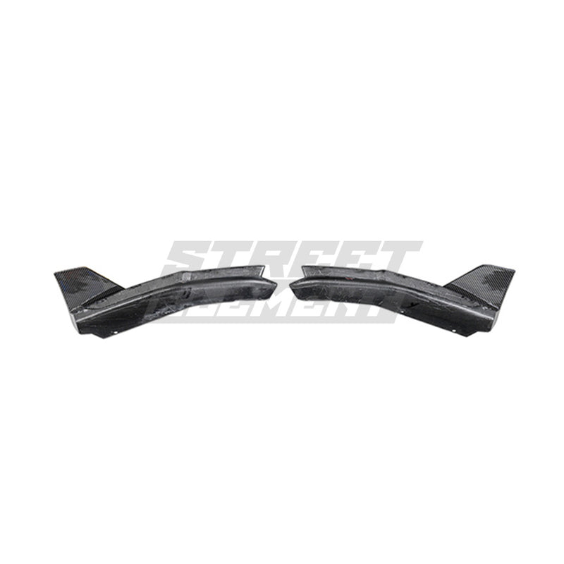 M PERFORMANCE Style Rear Side Splitters For 2020+ BMW M3 G80/G81