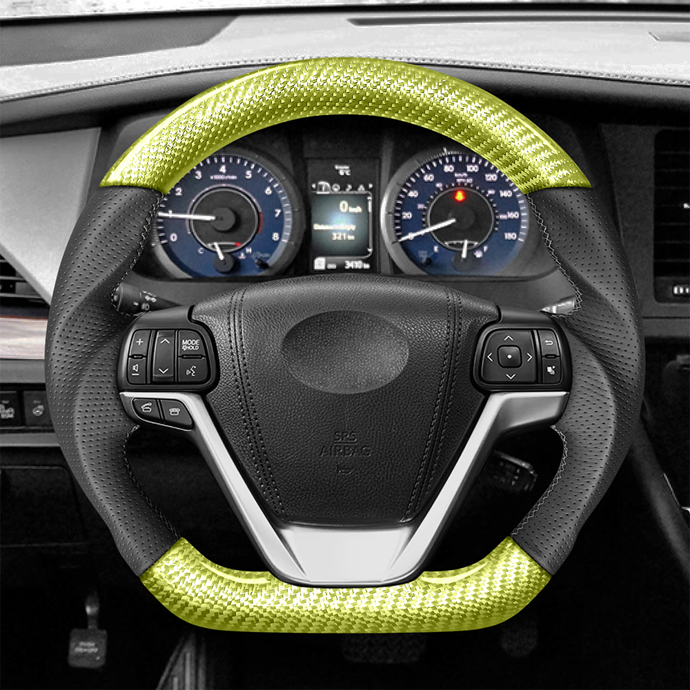 CEEHOR Steering Wheel Customisation Option – Coloured Carbon Fibre