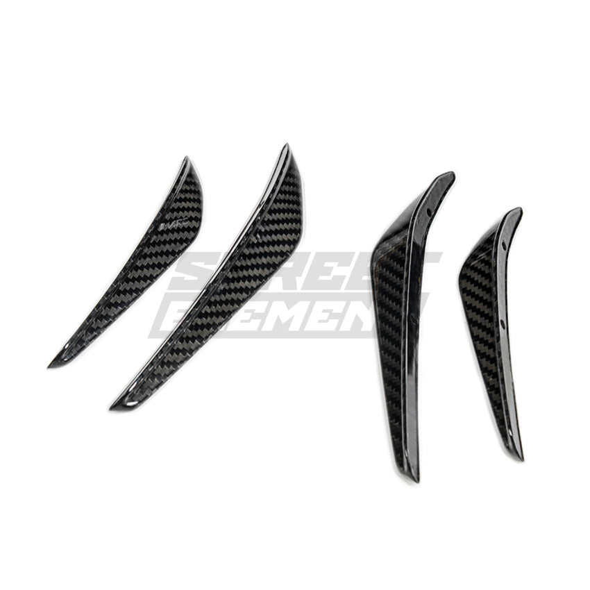 M PERFORMANCE Style Front Canards For 2020+ BMW M3 G80/G81 & M4 G82/G83