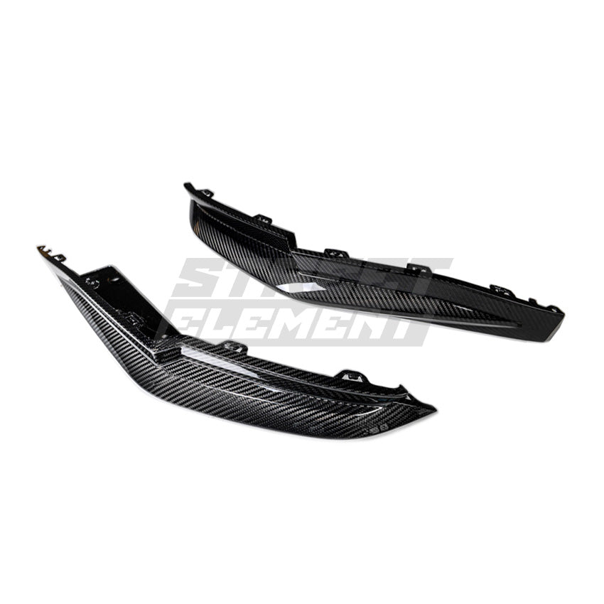 OE Style Rear Side Splitters For 2021+ BMW M4 G82/G83