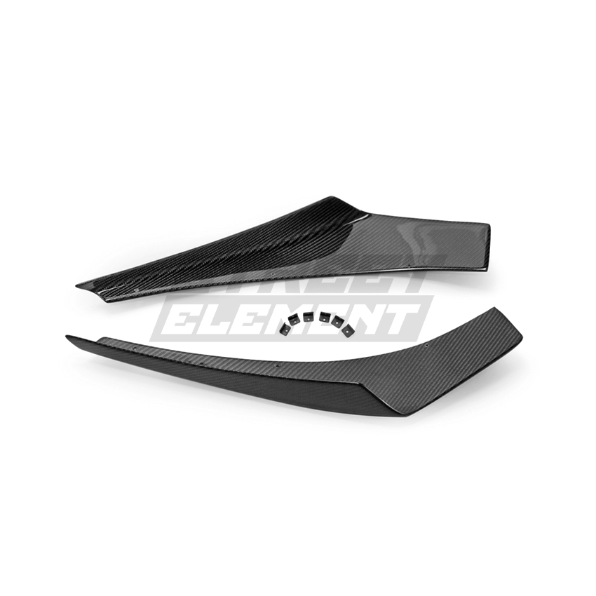 VOLTEX Style Single Canards For 1999-2009 Honda S2000 AP1 AP2 [Carbon Fibre]