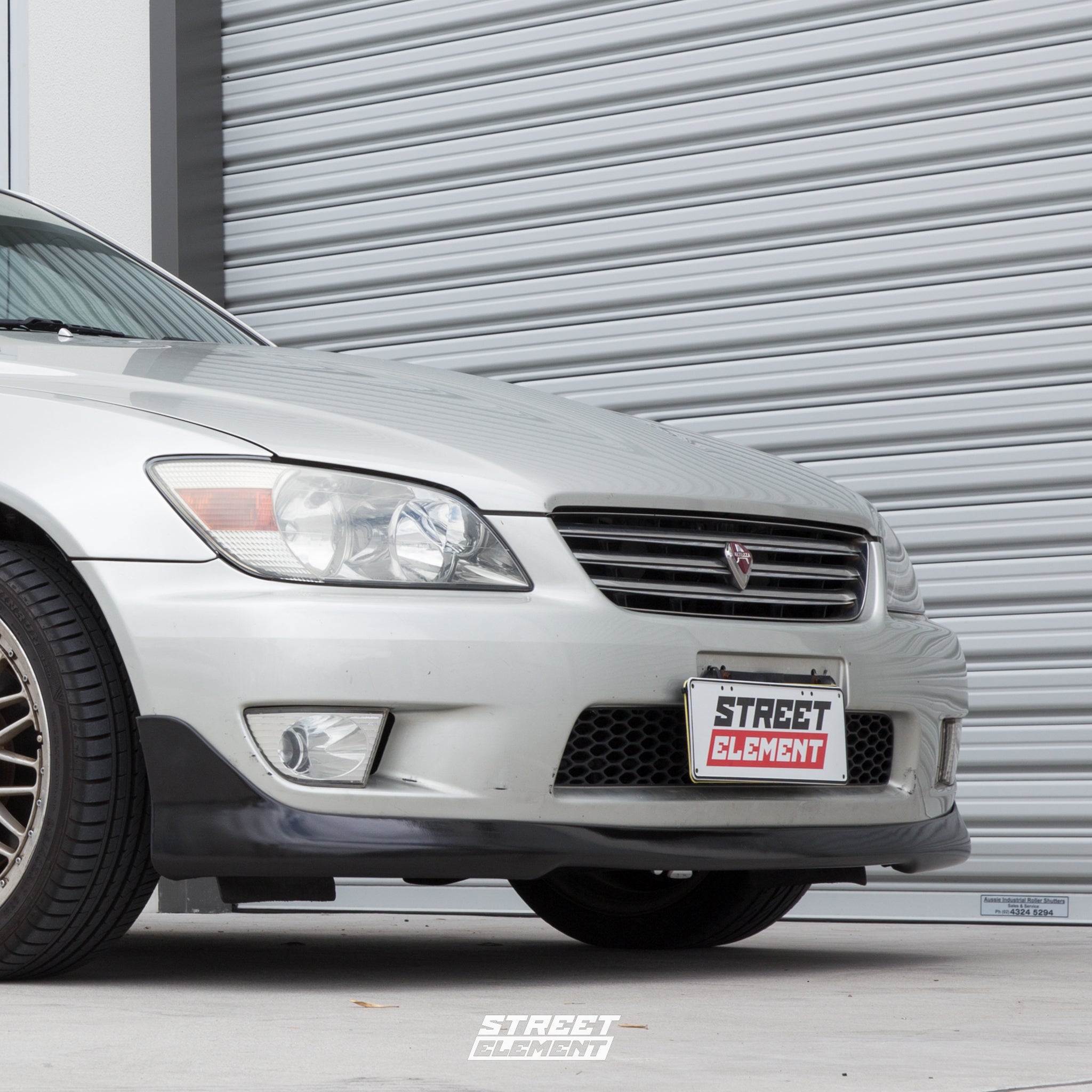 STREET ELEMENT ELEGANCE Style Front Lip/Under Spoiler For 1998-2005 Lexus IS [Unpainted]