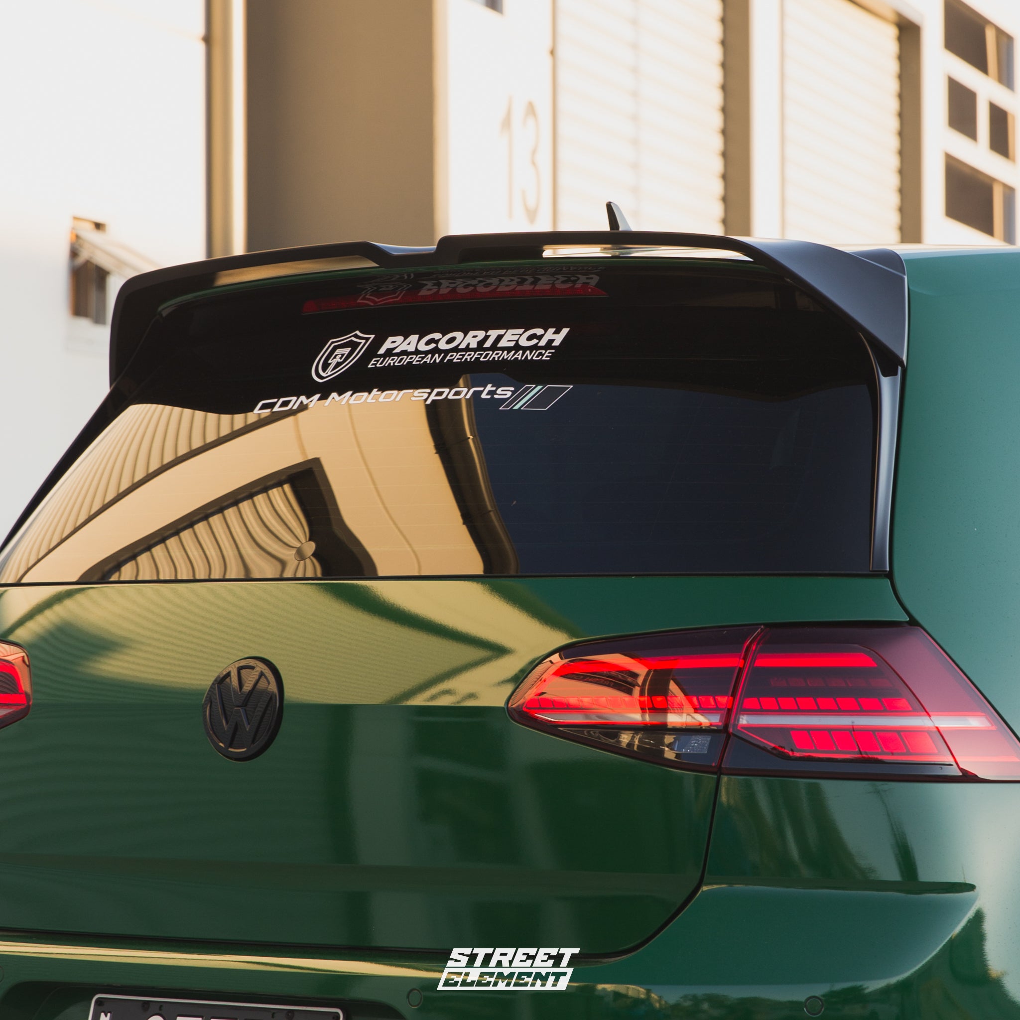 SE OETTINGER Style Wing Spoiler For 2013-2020 VW Golf MK7/MK7.5 GTI & R