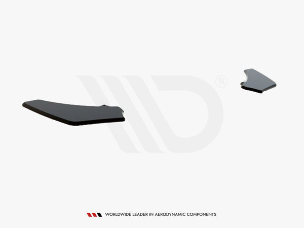 MAXTON DESIGN RACING Rear Side Splitters V.2 For 2013-2016 VW Golf MK7 GTI