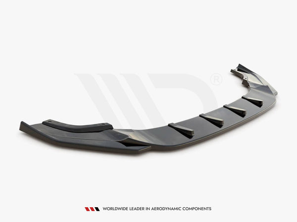 MAXTON DESIGN Front Splitter V.9 For 2017-2020 VW Golf MK7.5 R & R-Line