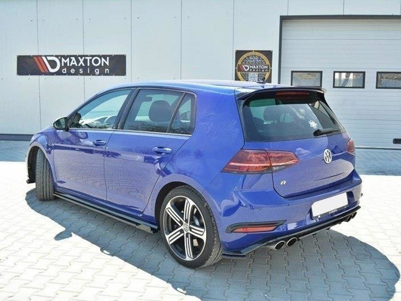 MAXTON DESIGN Side Skirts Diffusers V.1 For 2017-2020 VW Golf MK7.5 R & R-Line