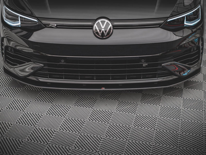 MAXTON DESIGN STREET PRO Front Splitter For 2021+ VW Golf MK8 R