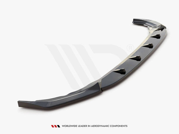 MAXTON DESIGN Front Splitter V.2 For 2021+ VW Golf MK8 R