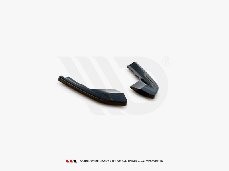 MAXTON DESIGN Rear Side Splitters V.1 For 2021+ VW Golf MK8 R