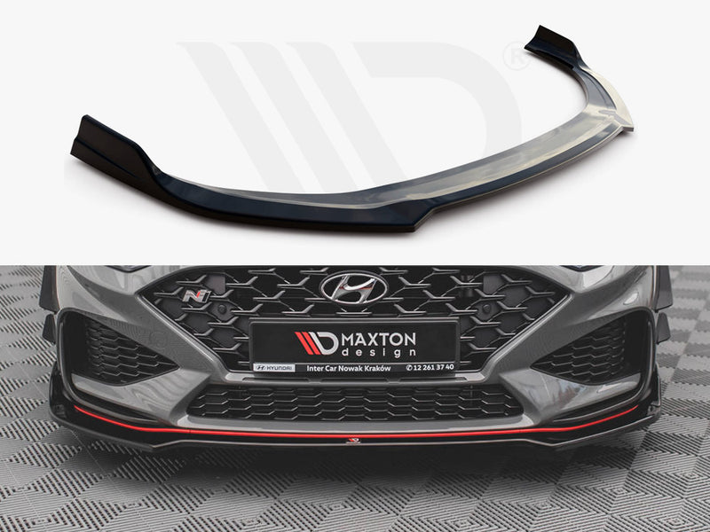 MAXTON DESIGN Front Splitter V.3 For 2021+ Hyundai i30 N PD