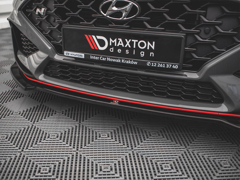 MAXTON DESIGN Front Splitter V.3 For 2021+ Hyundai i30 N PD