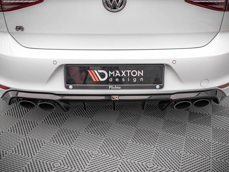 MAXTON DESIGN Rear Valance For 2013-2016 VW Golf MK7 R