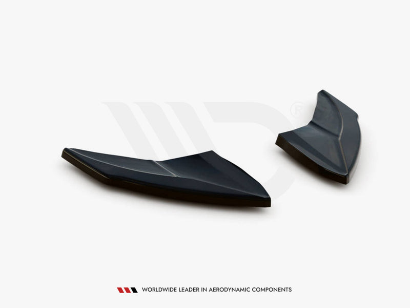MAXTON DESIGN Rear Side Splitters V.4 For 2013-2016 VW Golf MK7 R