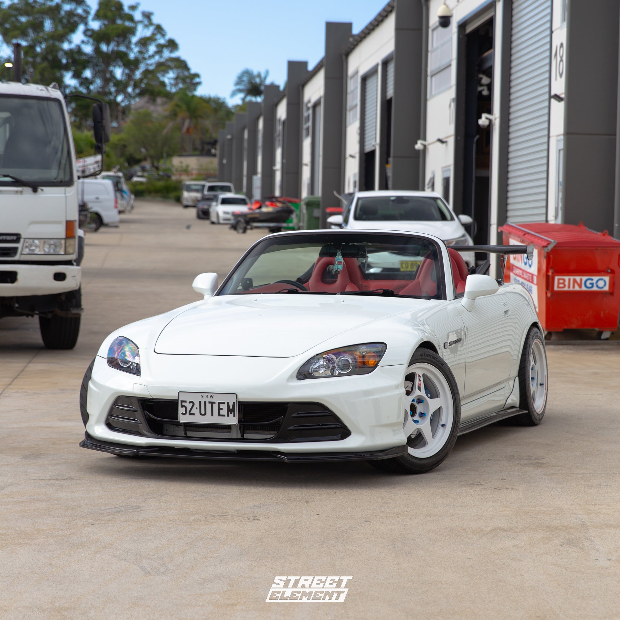 20TH ANNIVERSARY Style Front Bumper & Lip For 1999-2009 Honda S2000 AP1 AP2 [Unpainted]