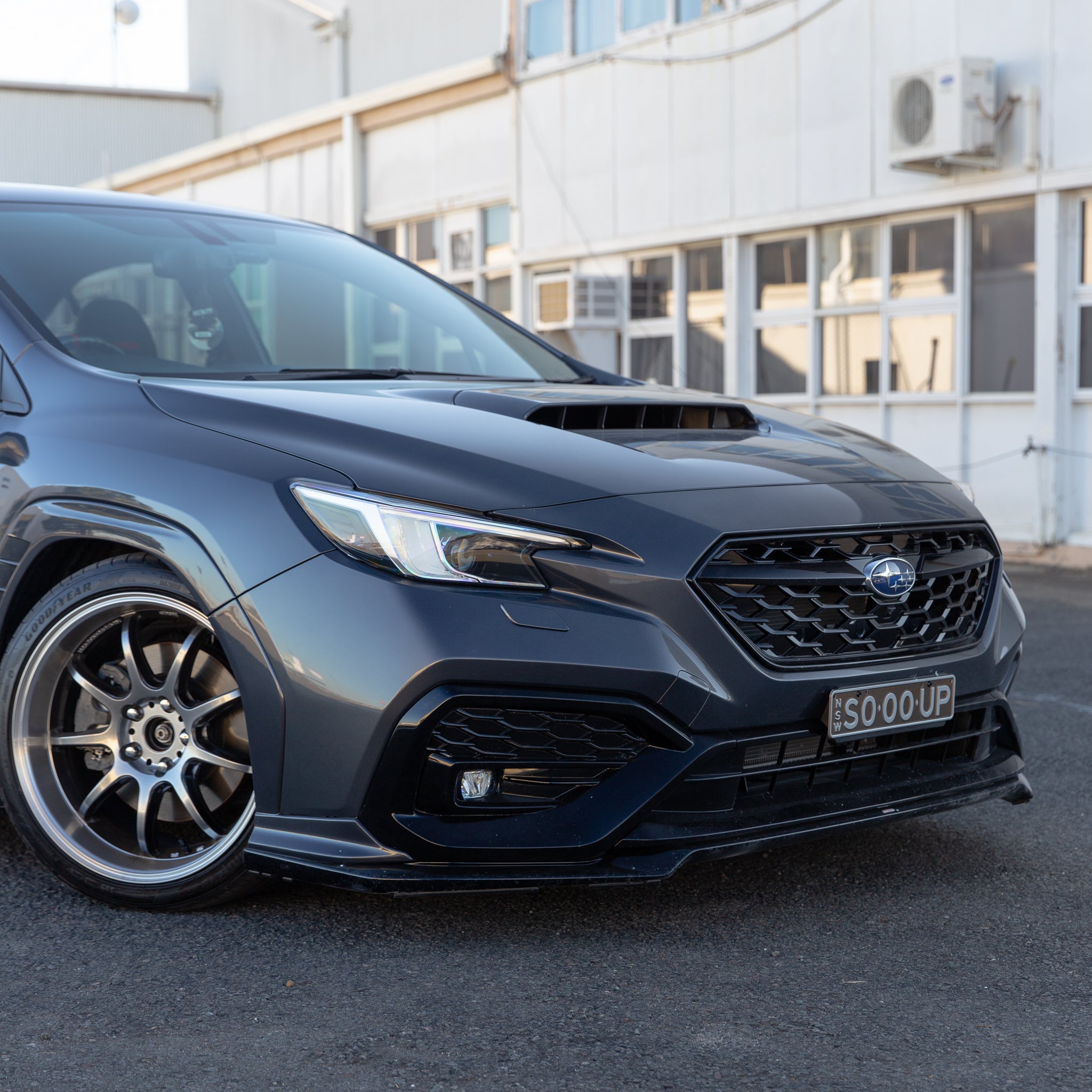 DMAKER STI-Spec Front Lip / Under Spoiler (1-Piece) for Subaru WRX (VB) 2022-2025