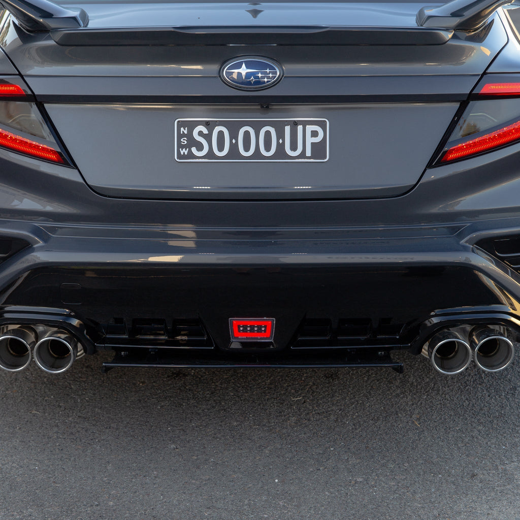Vb Wrx Rear Diffuser Red DMAKER STI-Spec Rear Diffuser for Subaru WRX VB 2022–2025 | DMAKER