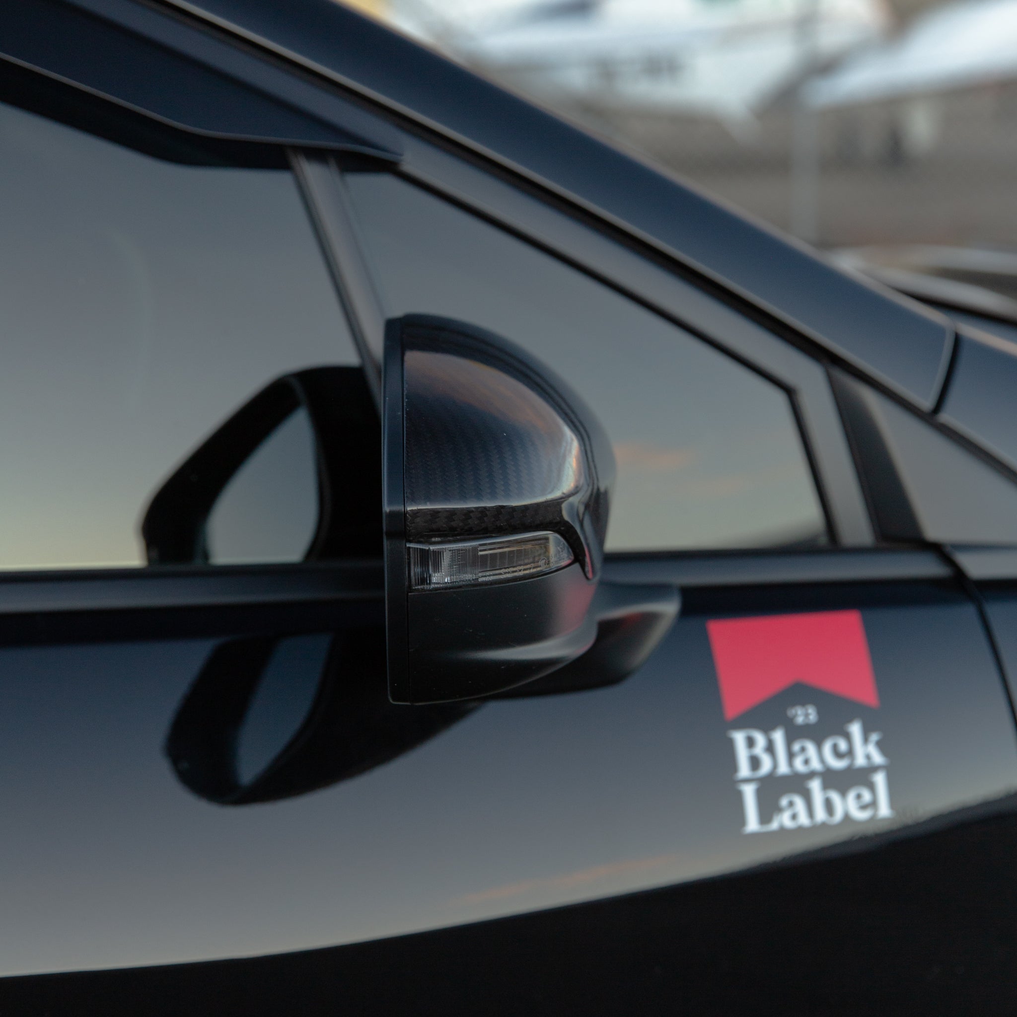 DMAKER Mirror Covers (Stick-On Covers) for Subaru WRX (VB) & WRX Sportswagon (VN) 2022-2025 [Carbon Fibre]