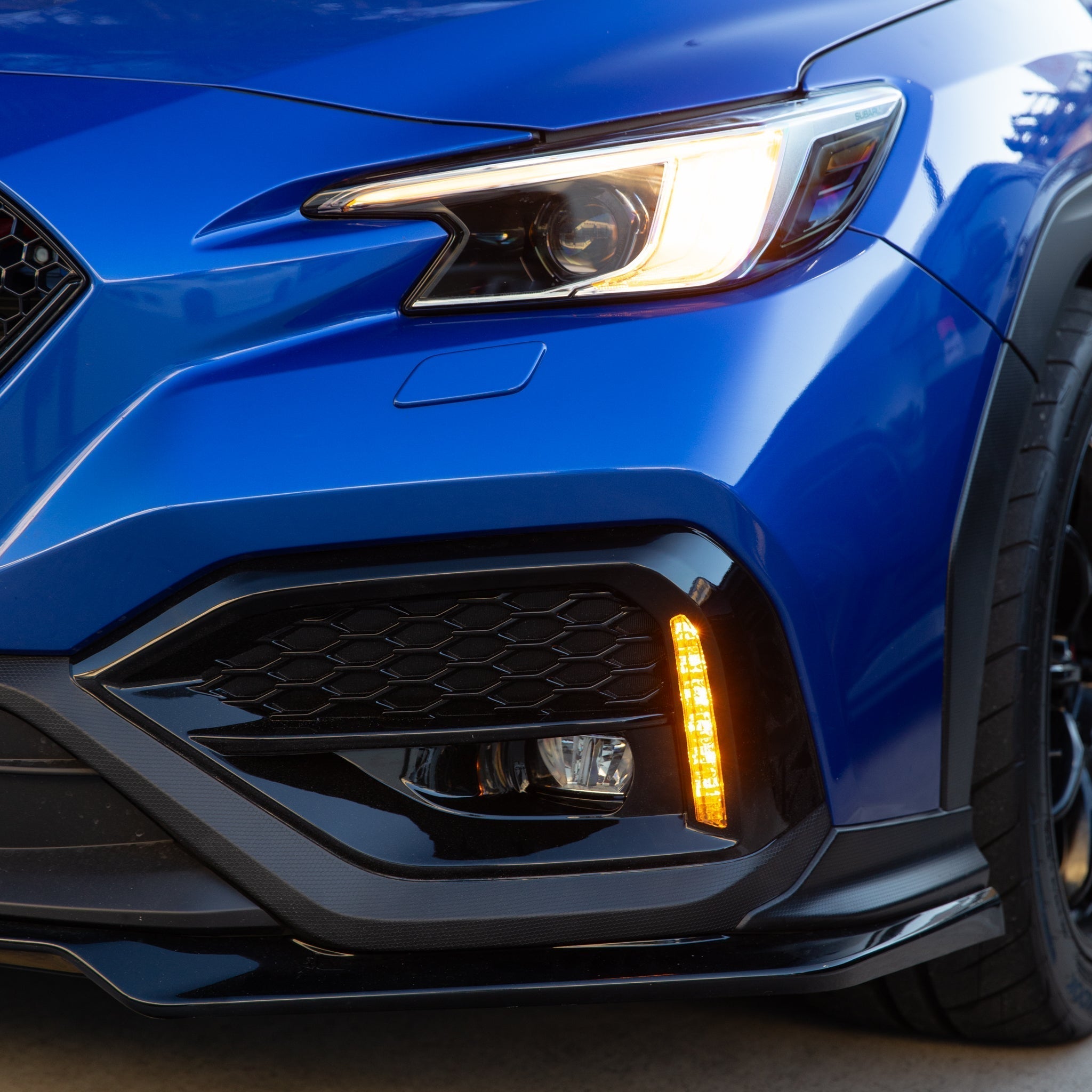 Auto Revitalization JDM-Spec DRL & Turn Signal Fog Light Bezels for Subaru WRX (VB) 2022-2025