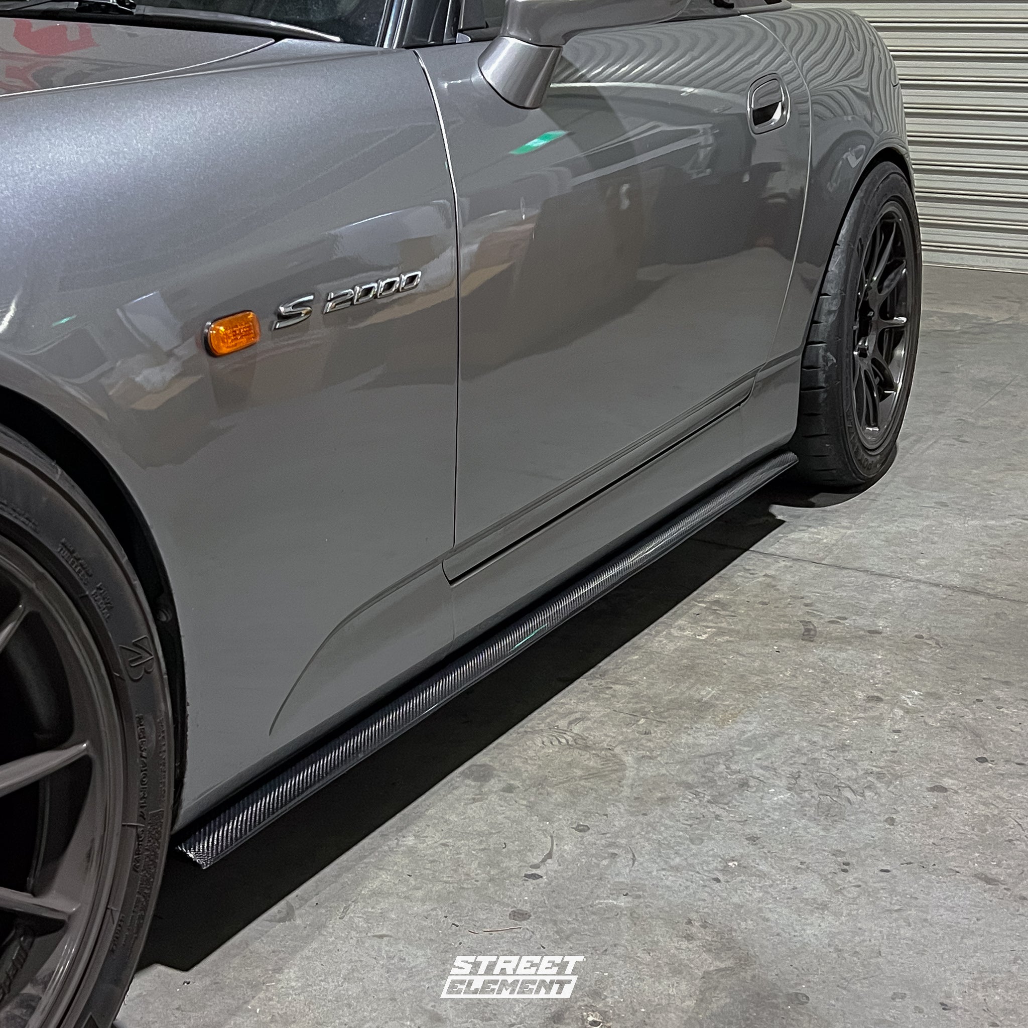 SPOON Style Side Skirt/Under Spoiler For 1999-2009 Honda S2000 AP1 AP2 [Carbon Fibre]