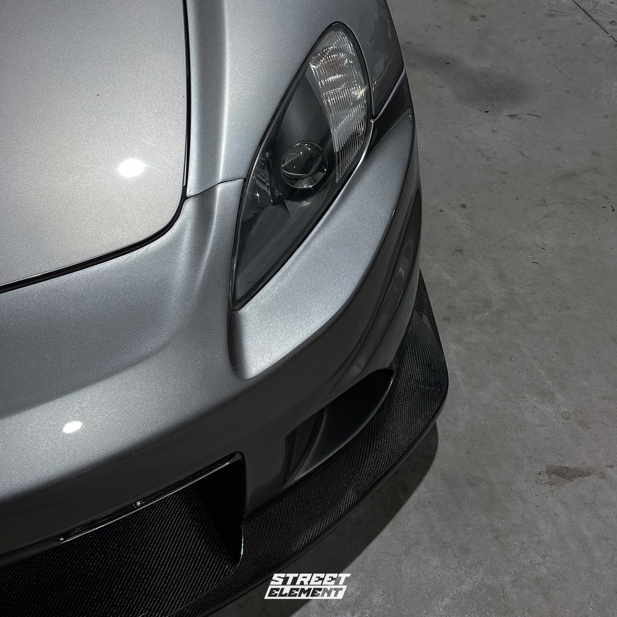 VOLTEX Style Front Splitter For 1999-2009 Honda S2000 AP1 AP2 [Carbon Fibre]