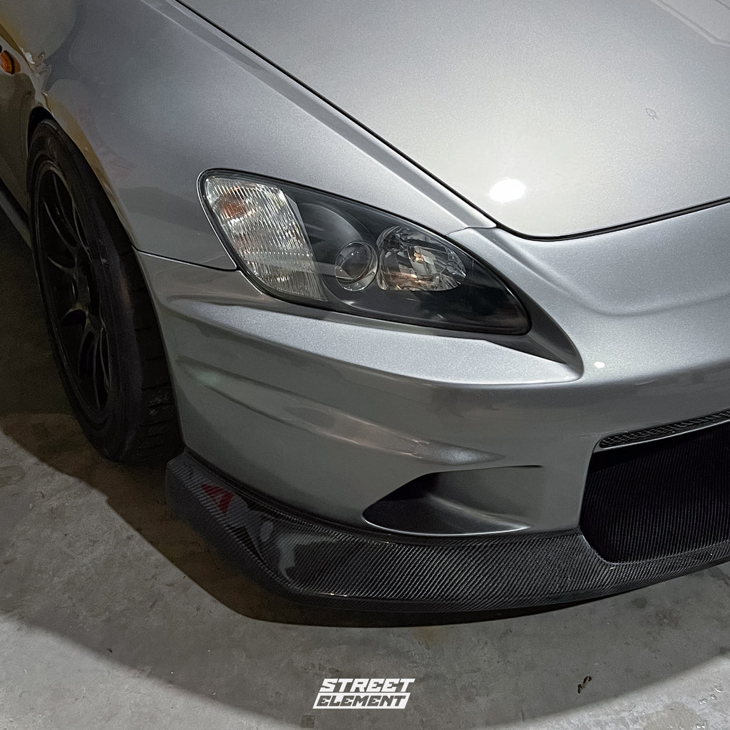 VOLTEX Style Front Splitter For 1999-2009 Honda S2000 AP1 AP2 [Carbon