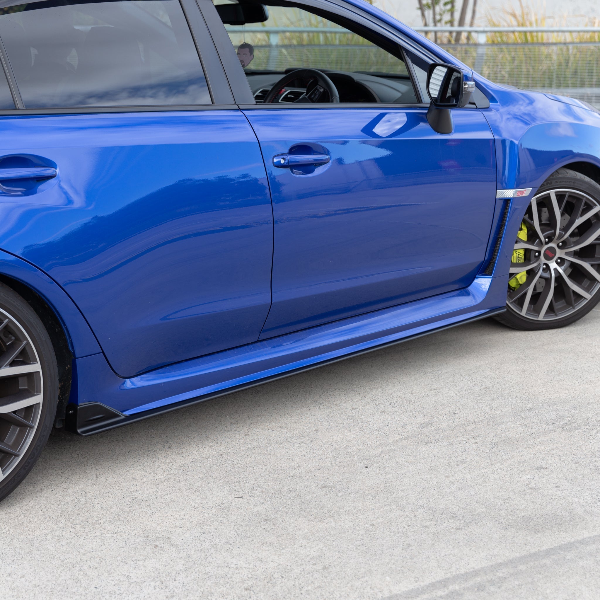 DMAKER STI-Spec Side Skirts / Under Spoilers for Subaru WRX / STI (VA) 2015-2021 [Carbon Fibre]