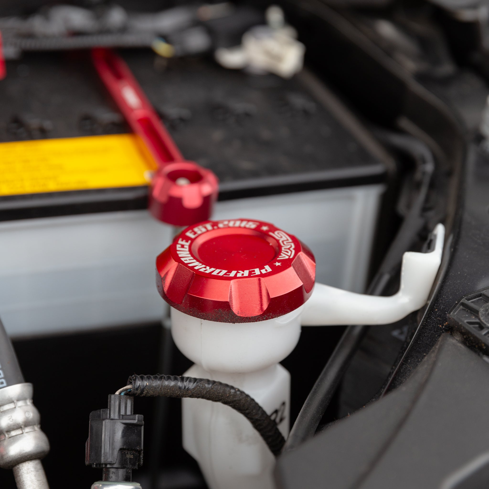 SUYA Car Supplies - Engine Bay - Oil Caps (Anodised) for Subaru BRZ / Levorg / WRX & Other Models