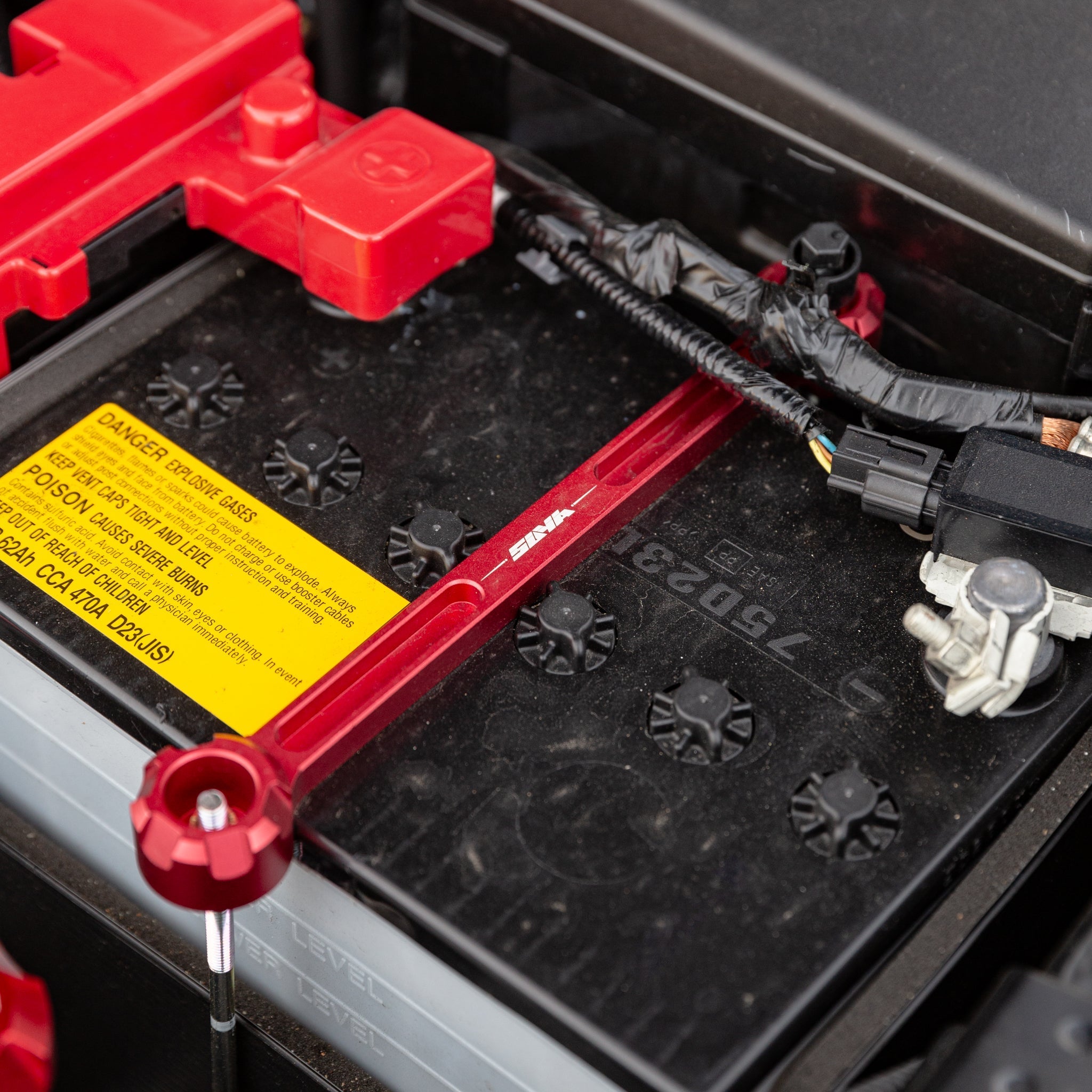 SUYA Car Supplies - Engine Bay - Battery Tie Down for Subaru BRZ / Levorg / WRX & Other Models