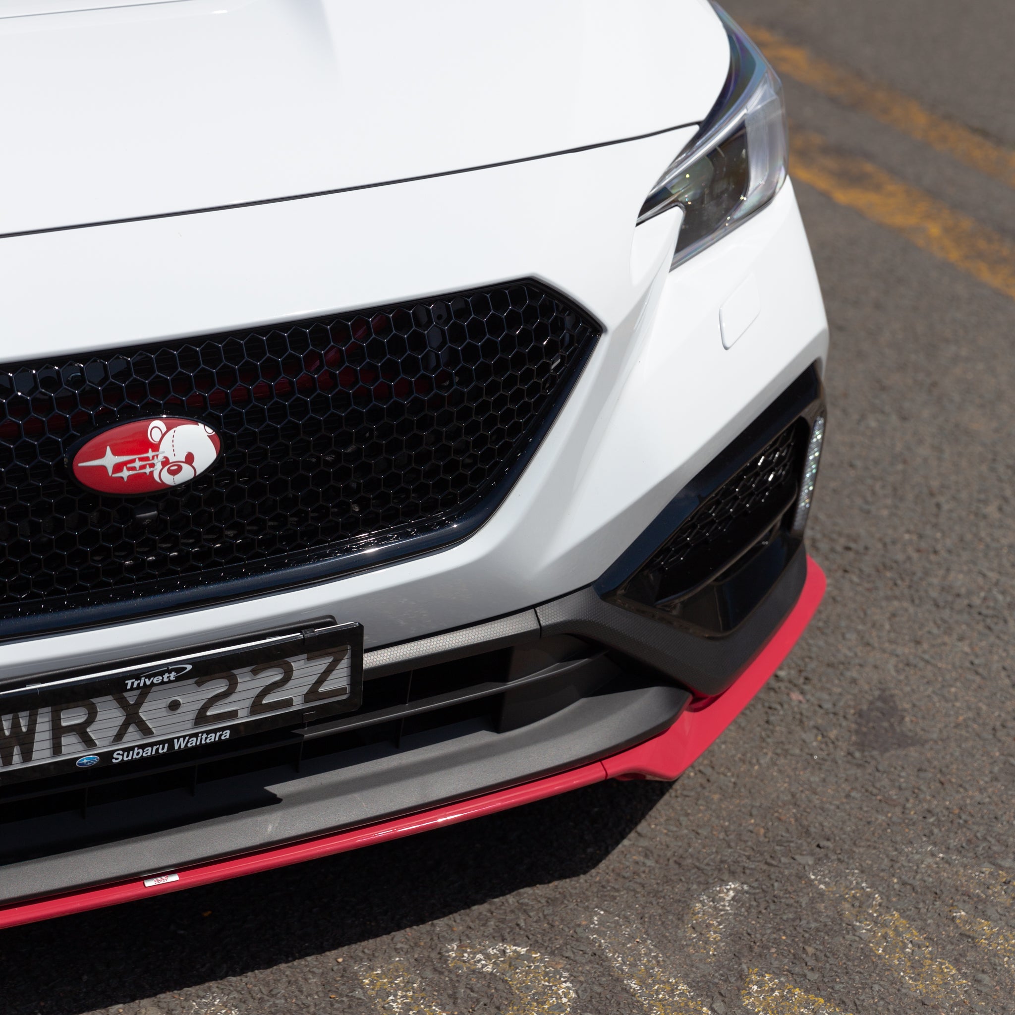 DMAKER STI-Spec Front Lip / Under Spoiler (3-Piece) for Subaru WRX (VB) 2022-2025