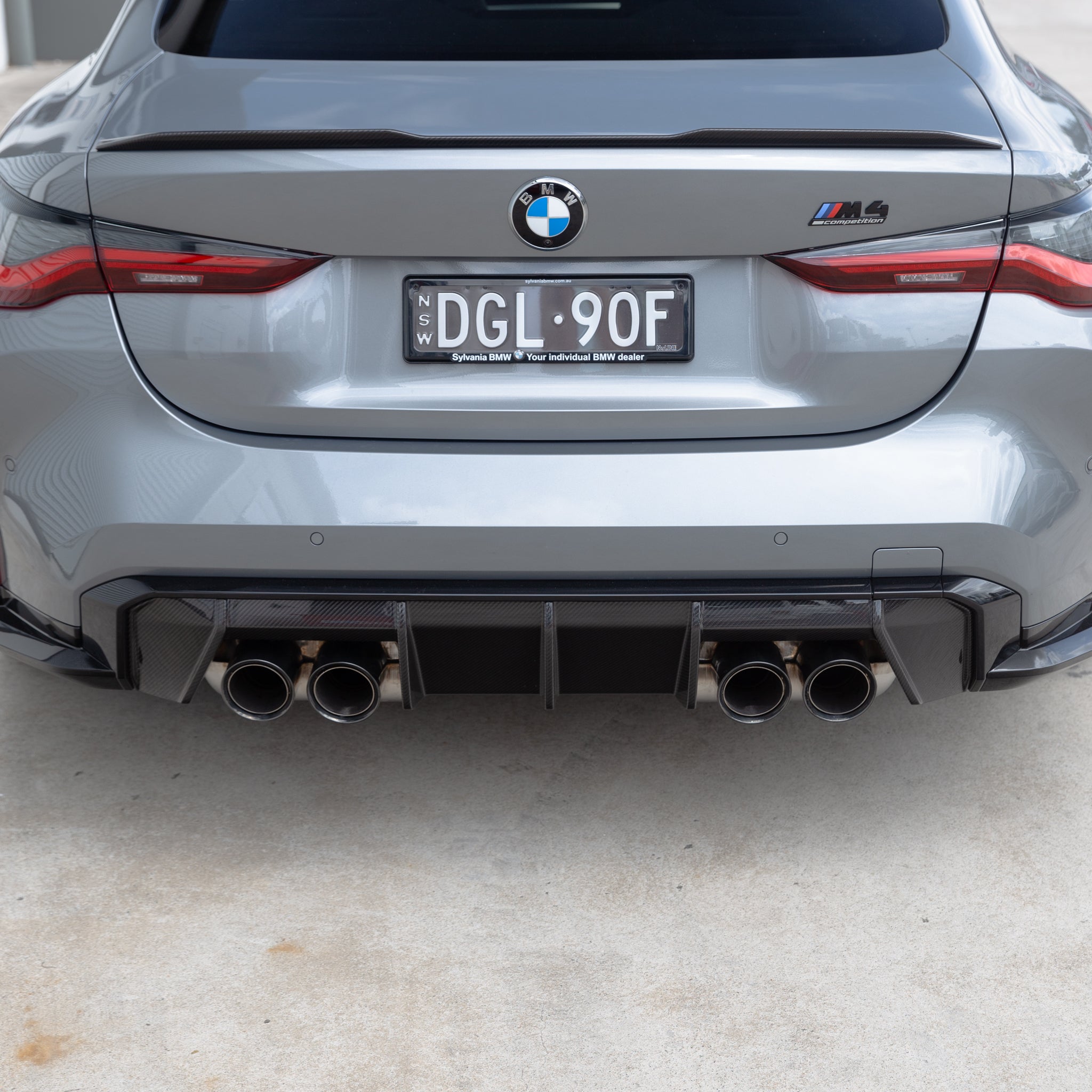 M PERFORMANCE Style Rear Diffuser For 2020+ BMW M3 G80/G81 & M4 G82/G8