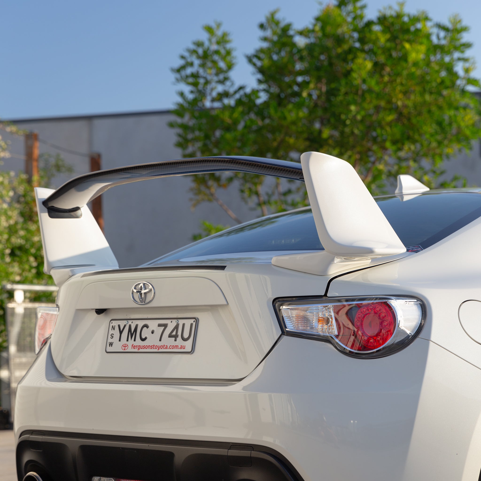 STREET ELEMENT AERO/NUR-SPEC Style Wing Spoiler For 2012-2021 Subaru BRZ ZC6 / Toyota 86 ZN6 [Paint Matched]