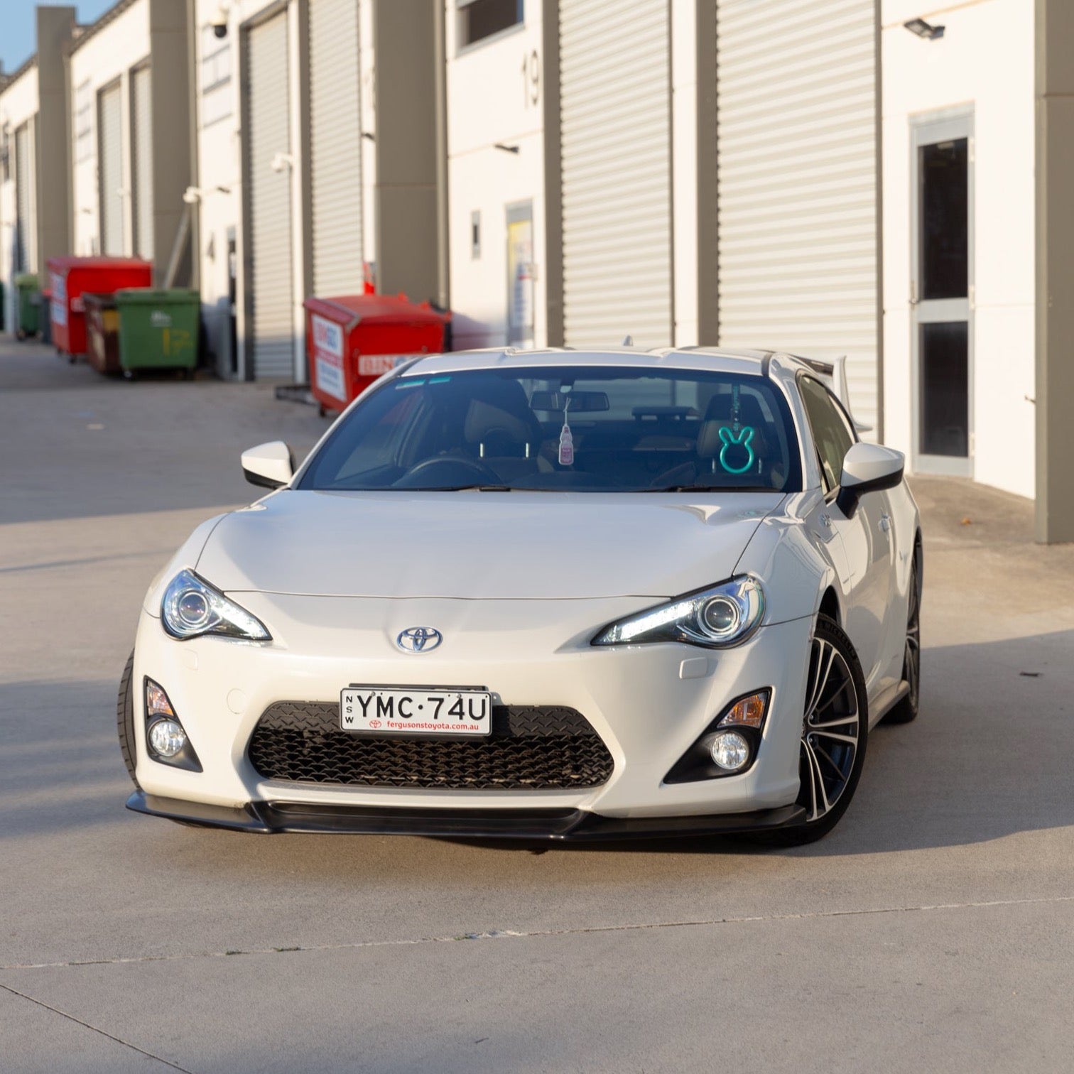 STREET ELEMENT GT/CS Style Front Lip/Under Spoiler For 2012-2016 Toyota 86 ZN6 [Unpainted]