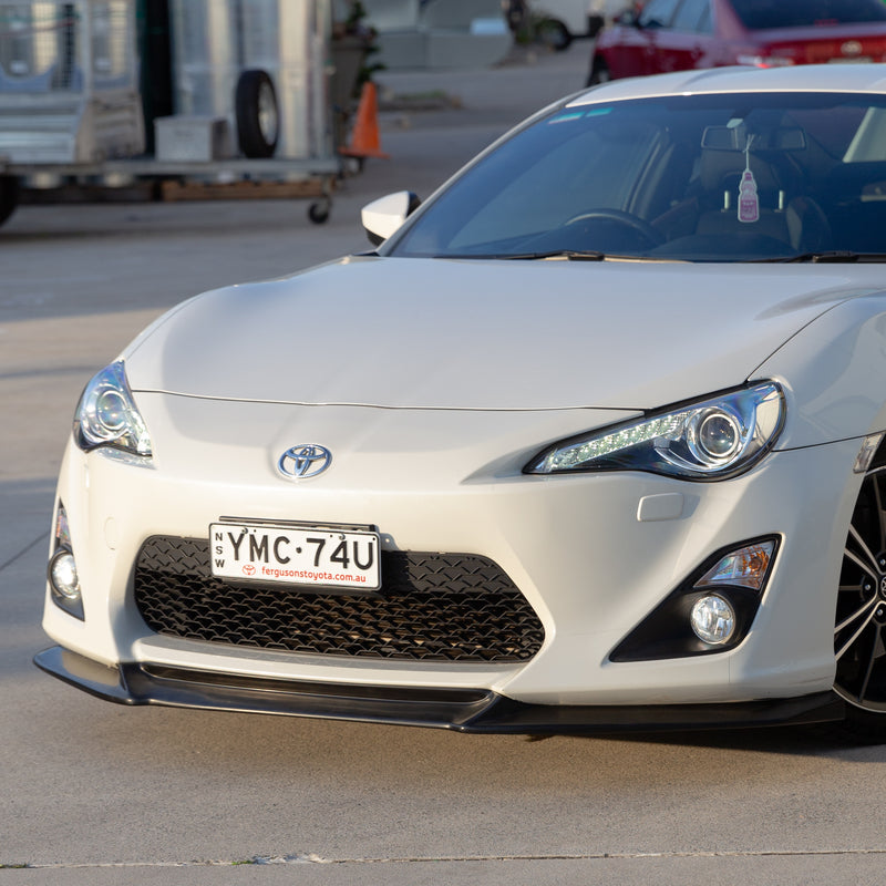 STREET ELEMENT GT/CS Style Front Lip/Under Spoiler For 2012-2016 Toyota 86 ZN6 [Unpainted]