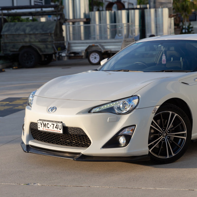 STREET ELEMENT GT/CS Style Front Lip/Under Spoiler For 2012-2016 Toyota 86 ZN6 [Unpainted]