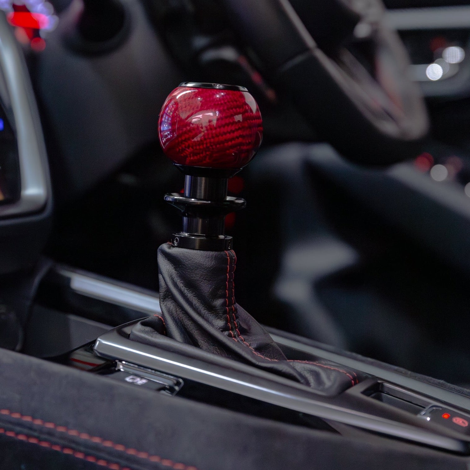 SUYA Car Supplies - Shifter - Shift Knob & Covers (Automatic Transmission) for Subaru WRX & Other Models