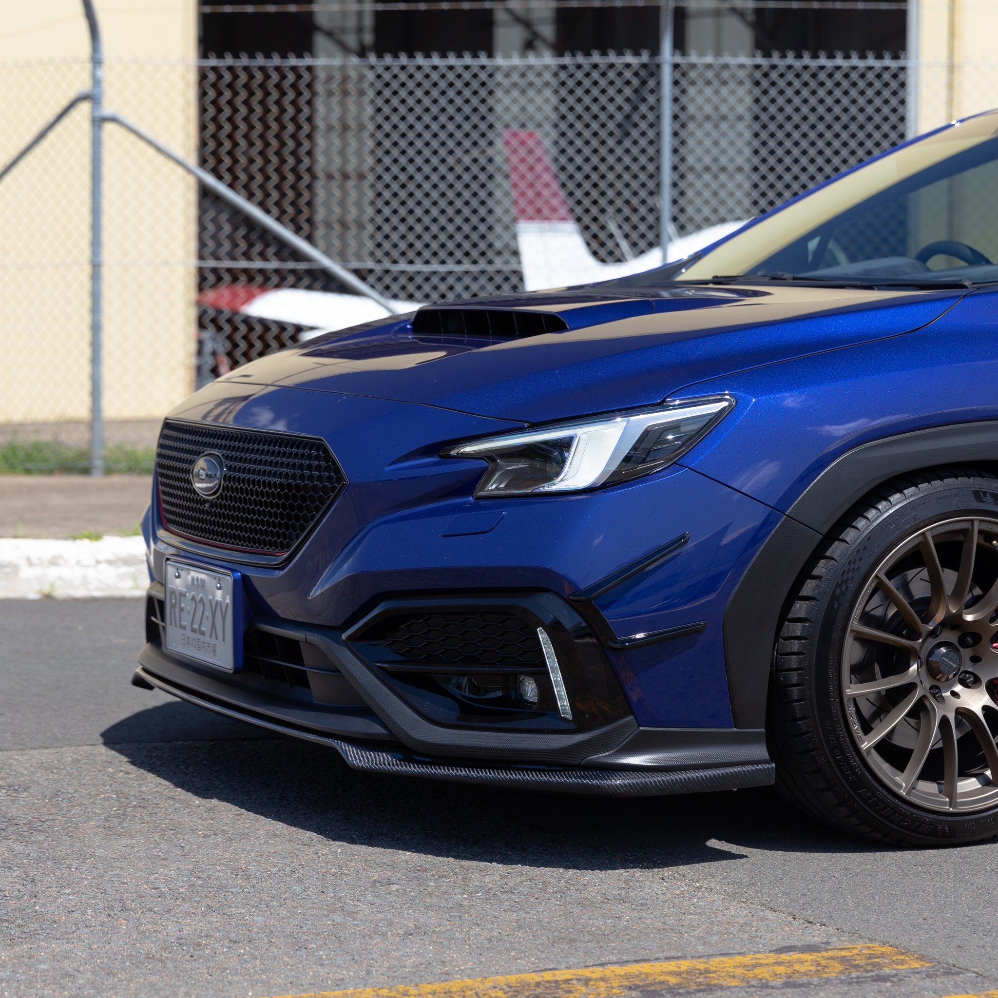 DMAKER STI-Spec Complete Lip / Under Spoiler Kit for Subaru WRX (VB) 2022-2025 [Carbon Fibre]