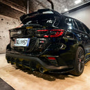 Suya S2-Spec Rear Under Spoiler for Subaru WRX VN 2022+ [Textured Black]