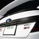 Dry Carbon Fibre Boot Trim Garnish Cover For Subaru WRX VB 2022+