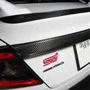 Dry Carbon Fibre Boot Trim Garnish Cover For Subaru WRX VB 2022+