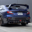 Dry Carbon Fibre Rear Bumper Cover (3-Piece) For Subaru WRX VB 2022+