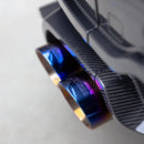 Dry Carbon Fibre Rear Bumper Cover (3-Piece) For Subaru WRX VB 2022+