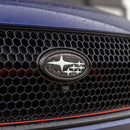 Dry Carbon Fibre Emblem Surround Covers (Front & Rear) For Subaru WRX VB 2022+