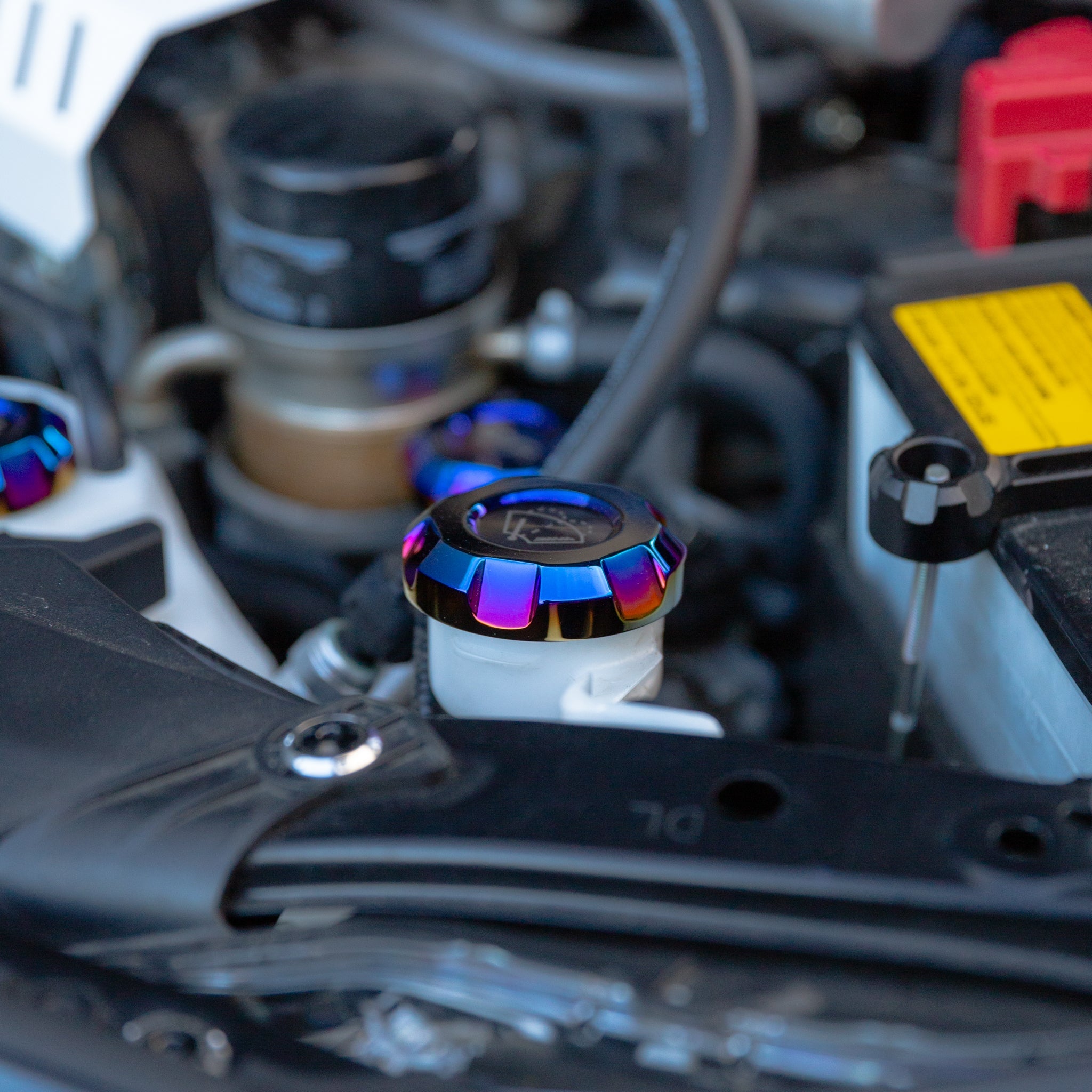 SUYA Car Supplies - Engine Bay - Oil Caps (Titanium) for Subaru BRZ / Levorg / WRX & Other Models